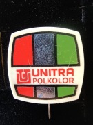 Wpinka UNITRA POLKOLOR Zakłady Kineskopowe PRL BDB 