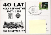 Fi 3499 Dni Gostynia '97 40 lat Koła PZF Gostyń 1957-1997