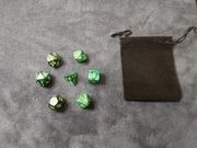 Kości do gier planszowych fabularnych RPG Dungeons and Dragons Warhammer 