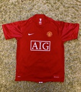 Koszulka piłkarska Manchester United Nike Home sezon 2007-2009 (M, 178 cm)
