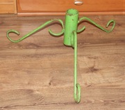 Stary duży stojak metalowy do choinki solidny PRL