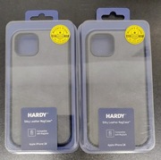 NOWE etui 3mk HARDY do iPhone 14 czarne skórzane MagSafe oryginał