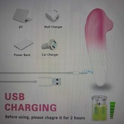 Wibrator masażer do łechtaczki Pingwin ssący sutki