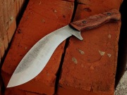 Nepalskie "Kukri Jesienny liść" Nóż Ręcznie Robiony Custom Rzeźba
