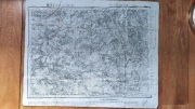 Stare mapy wojskowe. Igumjen.