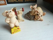 Figurki świnek świnki Anglia  2000 r 1992
