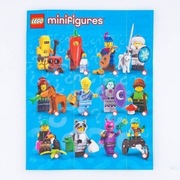 Lego minifigures seria 22 spis