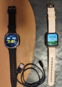 Zestaw 2x Smartwatch Damski złoty Amazfit i Męski Smartwatch S90 