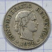 01380 Szwajcaria 10 rappenow 1920