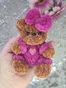 Brelok Breloczek Miś Zawieszka Prezent Ozdoby Na Szydełku 