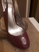 Buty Bata rozmiar 38 skóra naturalna fiolet