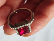 Pierścionek z byle czego r 9 