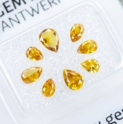 Diamenty naturalne 8szt. 1,38 karat (cts.) 