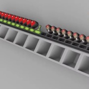 Półka Minecraft pasek życia 30cm SERCA GRY ozdoba 