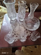 Kryształy:wazony,szklanki ,misy