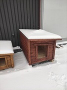 Buda dla psa mała M ocieplona ocieplana SOLIDNA MASYWNA