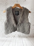 Kamizelka 100% futro królika rozm XS