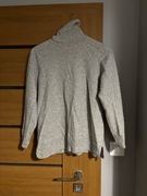 szary sweter massimo dutti wełna kaszmir