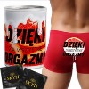 ŚMIESZNE BOKSERKI MĘSKIE L + PUSZKA PREZENT NA WALENTYNKI DZIĘKI ZA ORGAZMY