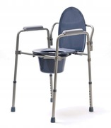 Składane krzesło toaletowe z regulacją wysokości