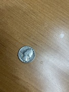 United States of America quarter dollar 1968