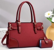 Duża elegancka torebka torba na ramię nadgarstek do pracy zamek