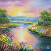 Obraz Olejny "Beauty of Summer Morning"