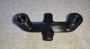 Adapter do podłączenia pompy ciepła lub innego ogrzewania do jacuzzi.