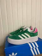 Używane tenisówki damskie adidas gazelle bold zielone org 37 1/3