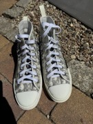 Trampki biało-szare