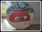 Namiot plażowy daszek kolor czerwony NOWY