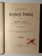 Historya Artyleryi Polskiej Konstanty Górski reprint