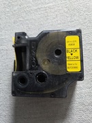 Standardowa taśma Dymo D1 - 19mm x 7m - czarny/żółta