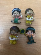 Unikat zestaw figurek PRL Bootleg polskie Monchhichi