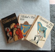 George Bidwell Testament Oliwii Michał i Pat Synowie Saga Zestaw Vintage