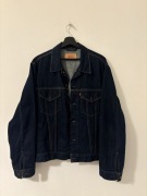 Unikat!-teatralna kurtka jeansowa Levi’s