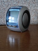 radiobudzik radio budzik Philips przenośny z zegarem projektor 