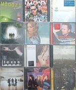 Zestaw 12 płyt CD Pop rock Madonna Bon Jovi Texas U2 Simply Red i inne