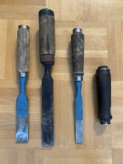 Dłuta stolarskie stare - komplet