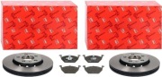 Tarcze i Klocki TRW DF2803 GDB1984DTE / Audi a3 VW golf Swat cordoba