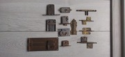 Stare zamki, zawiasy oraz klucze
