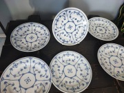 Talerze dederowe wzór słomkowy Jager