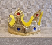 Korona do stroju króla złota korona dla króla strój króla