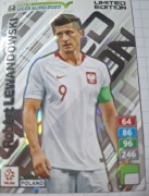 Karta piłkarska Lewandowski Limited Edition Road to UEFA Euro 2020