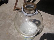 reaktor szklany 25 L , Kolba szklana, wyparka 25 000ml