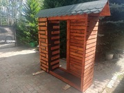 drewutnia na działkę