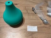 BALON POLITZERA komplet 4 oliwek z gumową gruszką