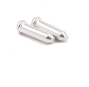 Końcówka linki alu srebrna UNEX - 2 sztuki