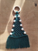 Ozdoby świąteczne z makramy 