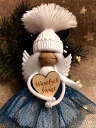 Aniołek zawieszka, choinka, upominek 